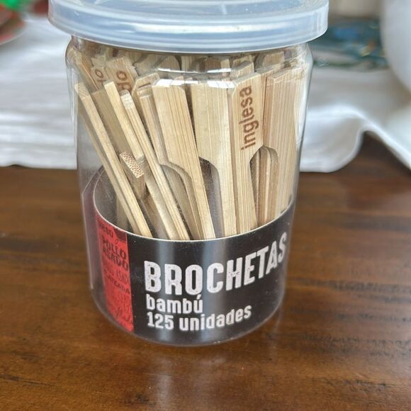 Casa ideas Bambu 125 brochetas Meat cooking status NWT - Picture 2 of 9